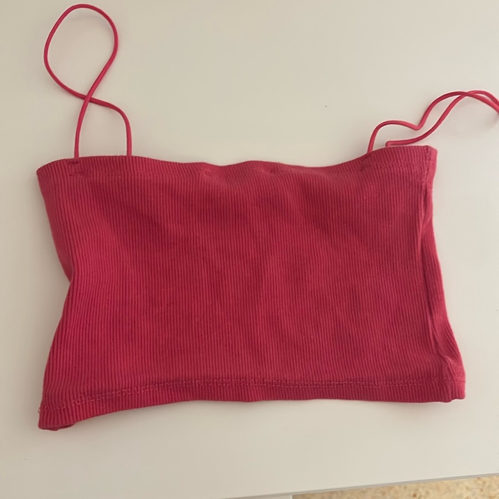 pink zara top